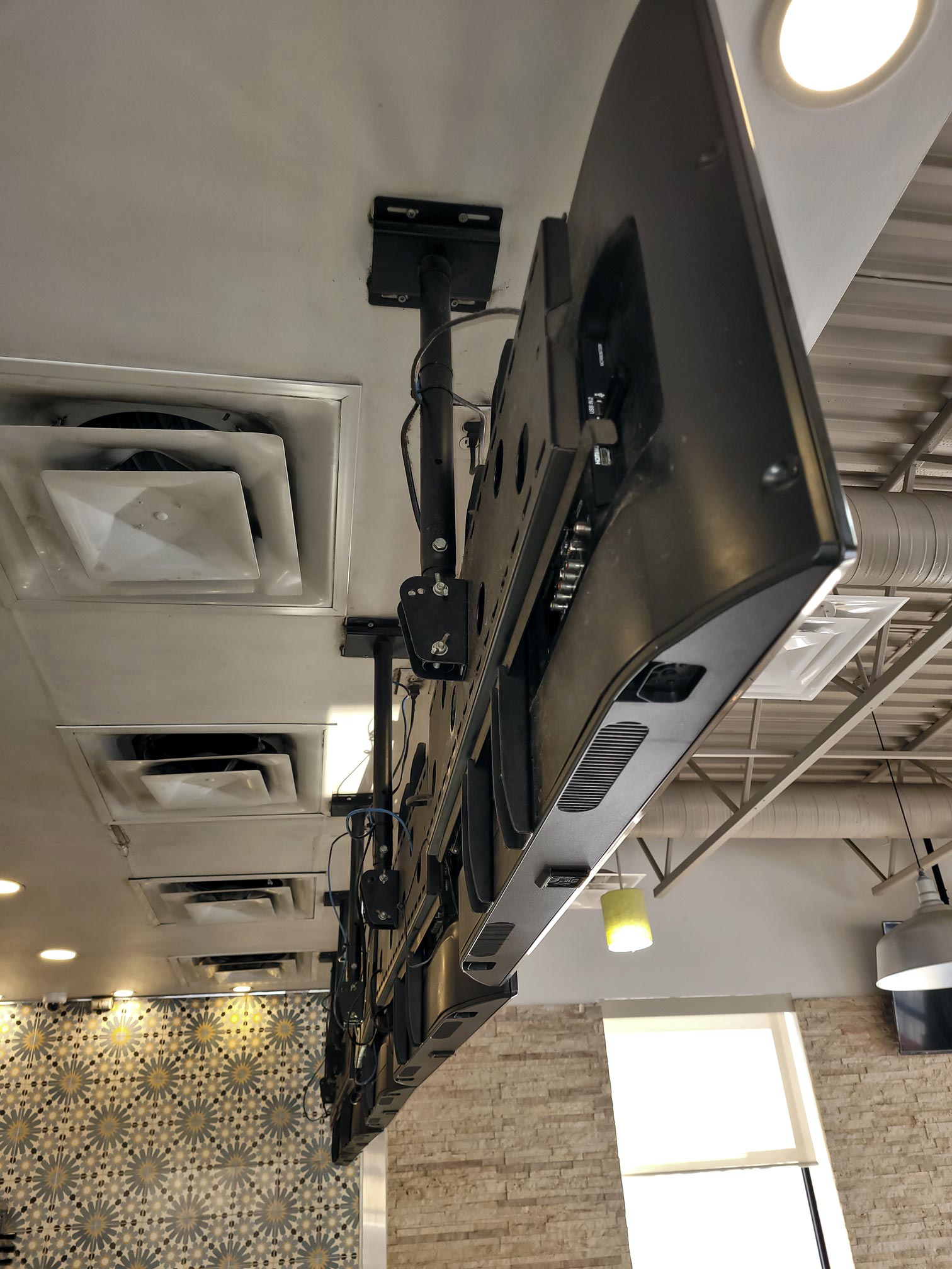 Restraunt TV Menu Install