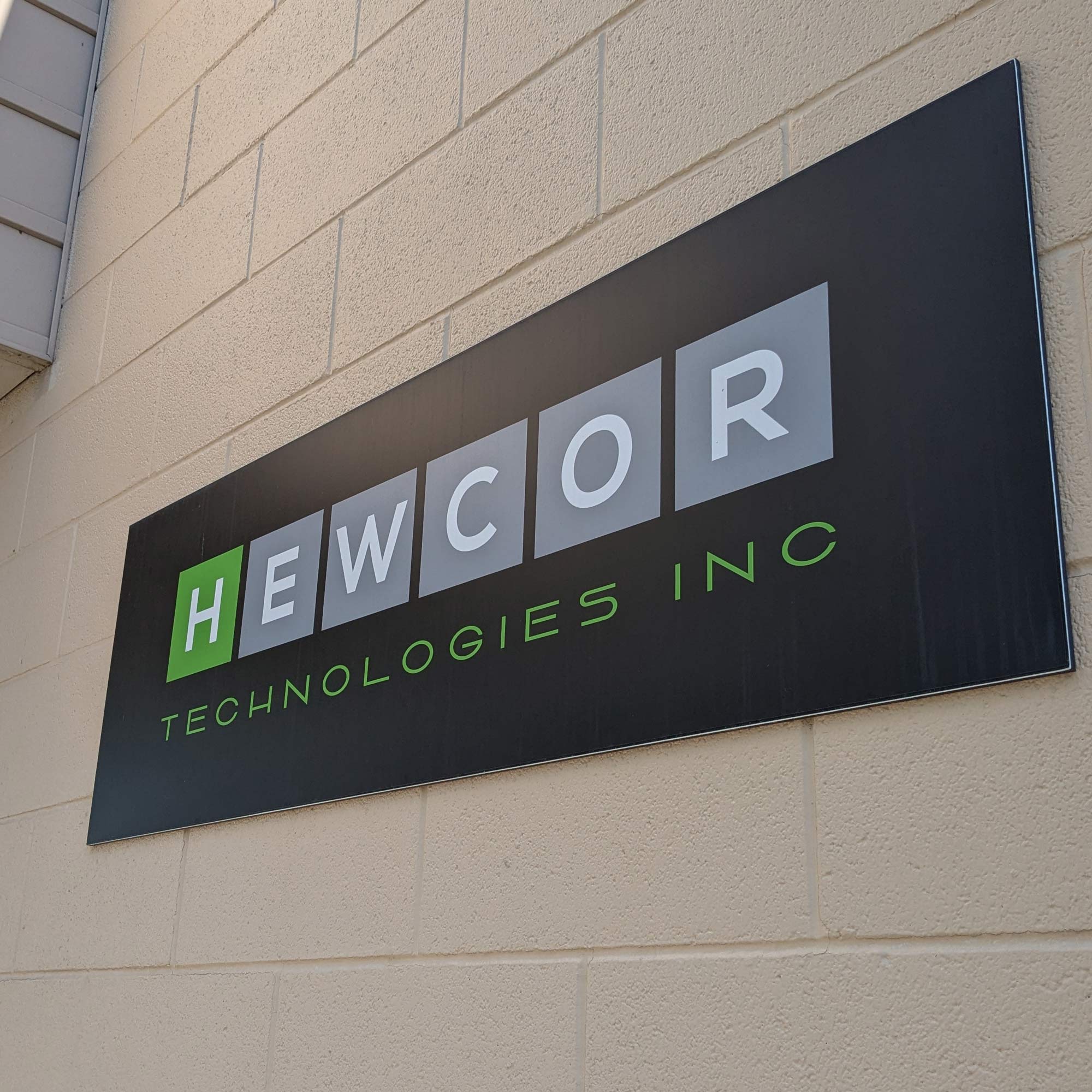 Hewcor Signage