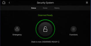 Control 4 alarm