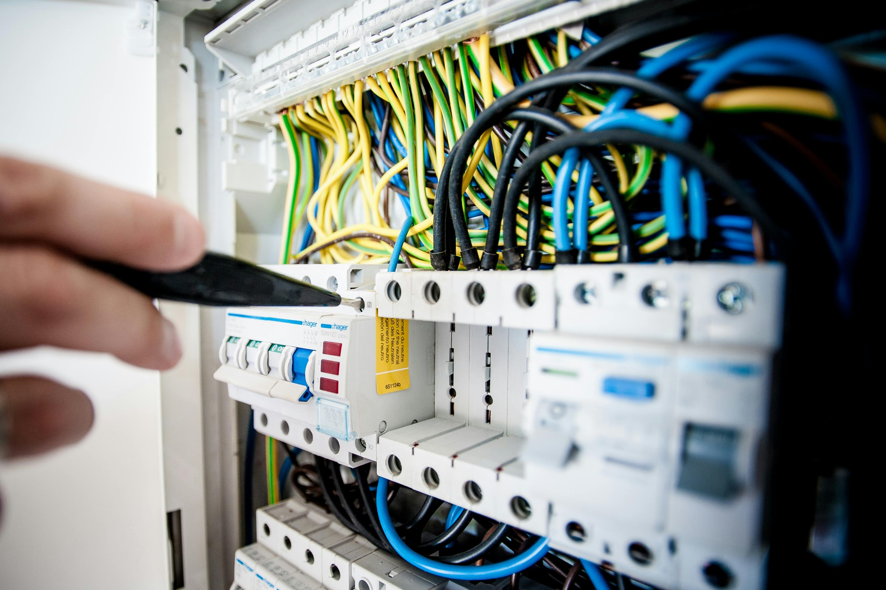 electrician working